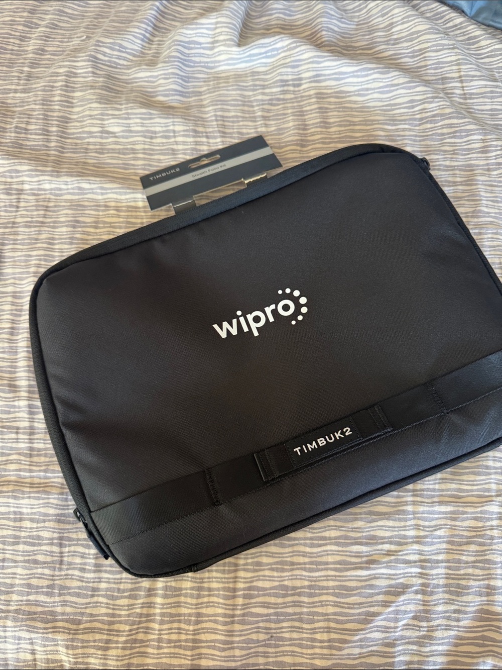 Timbuk2 Black Laptop Sleeve Stealth Folio Kit bag